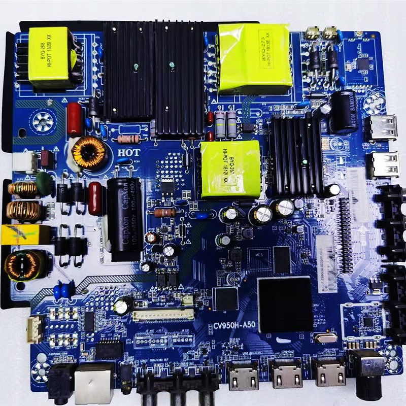 原装CV950H-A50主板 网络Wifi液晶电视机主板配遥控器