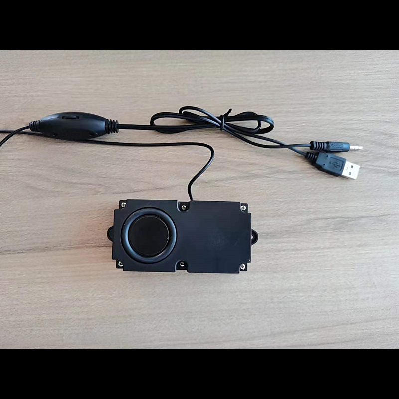 单个发烧型电脑小音箱低音炮喇叭手机笔记本家用广告机USB线音响