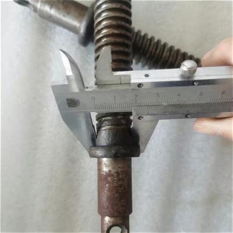 常州东风型121/151手扶拖拉机旋耕机尾轮叉配件升降丝杆