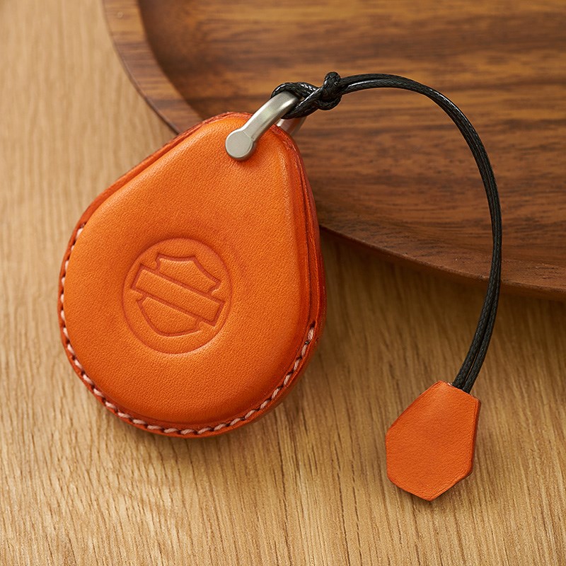 适用哈雷摩托车钥匙套牛皮 X48XL883/1200手工制作复古包扣壳