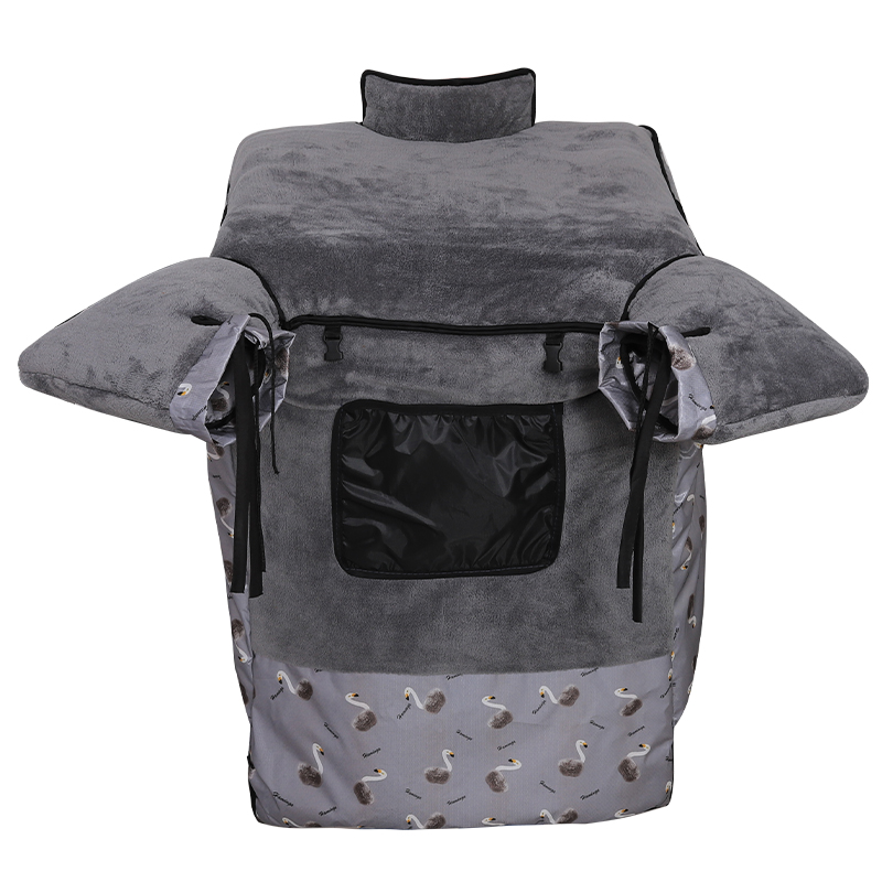 电动车挡风被冬季加厚牛津布摩托车三轮车防风护脖护肩加大码通用