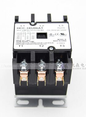 208V/240V 60A HCC-3XU06AT锅炉空调取暖通设备UL三相交流接触器
