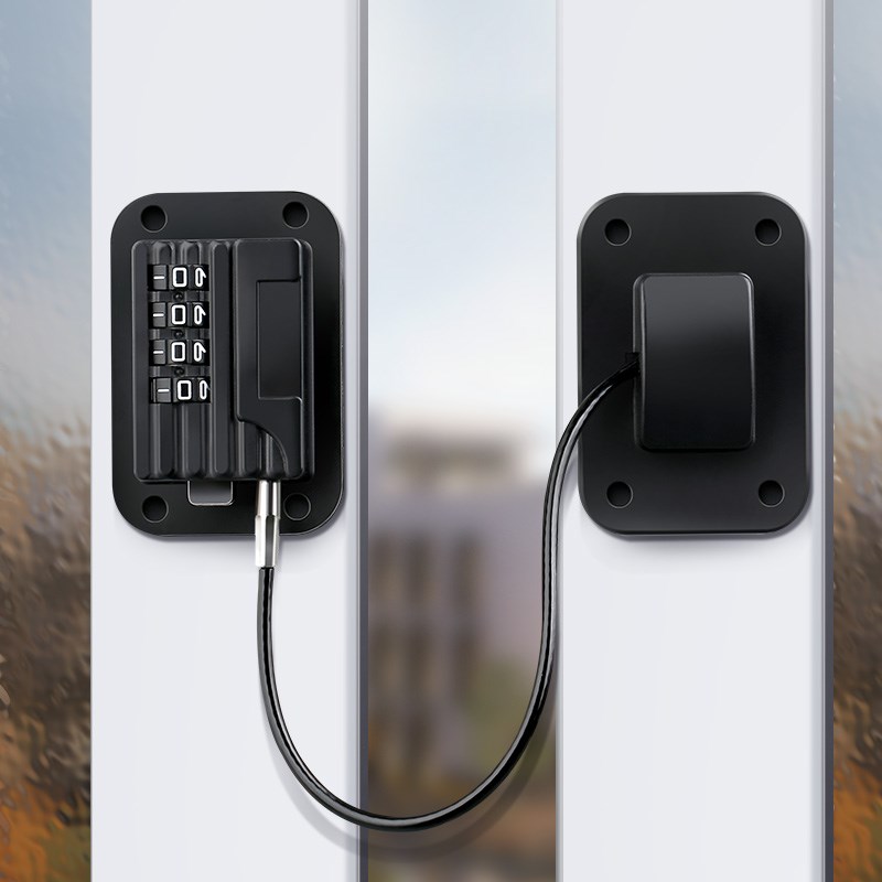 冰箱专用锁扣冰柜密码抽屉免打孔留样柜子洗衣机防用防盗商用儿童