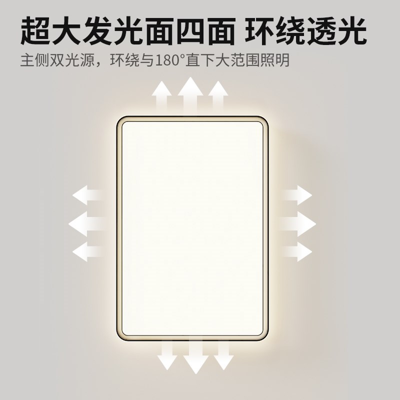 全光谱遥控客厅主灯led吸顶灯现代简约大气大灯2025新款中山灯具