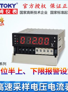 TOKY 东崎仪表DP4-PRDV0.02 DP4-DV20 DP4-DV500高速采样电流表