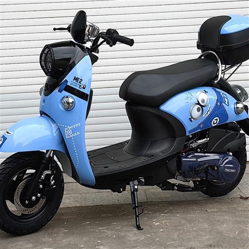 小龟王125CC电喷踏板摩托车小龟王甲壳虫外卖省油燃油助力车