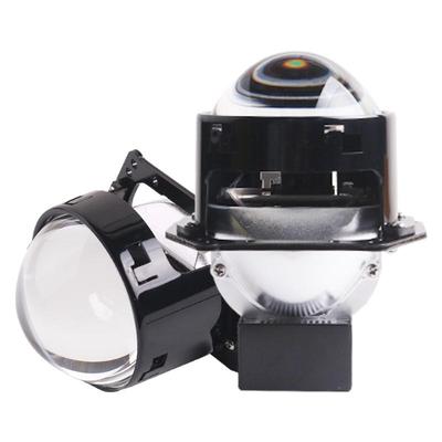 三为车灯SANVI专业3寸S557瓦6000KLED双光透镜大灯升级改装