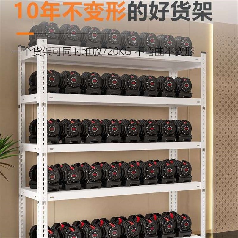 仓储货架置物架家用室内多层超市仓库展示架储物落地收.纳架铁架