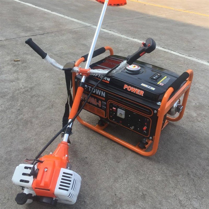 汽油割草机两JZD冲p小型家用手携持程便多功能开沟松土用农用家商