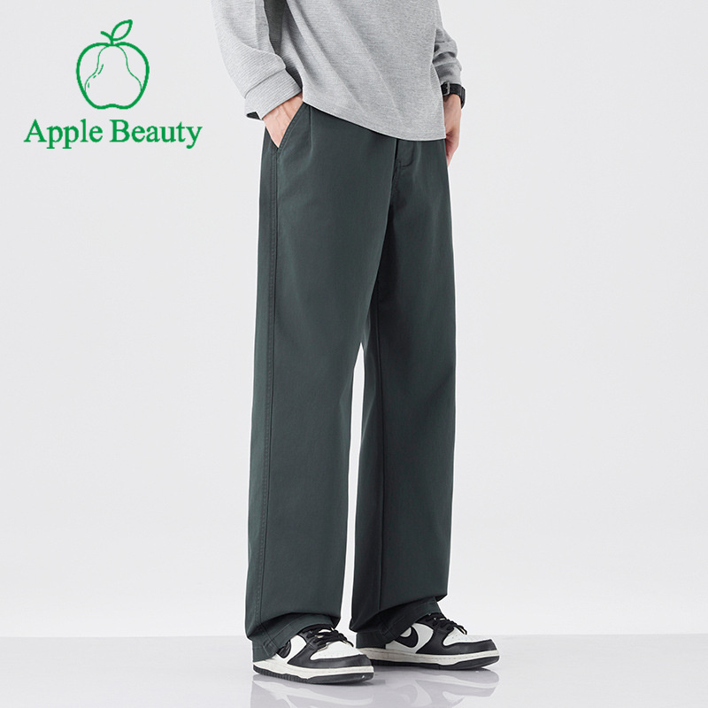 2025日系工装cleanfit直筒裤男款