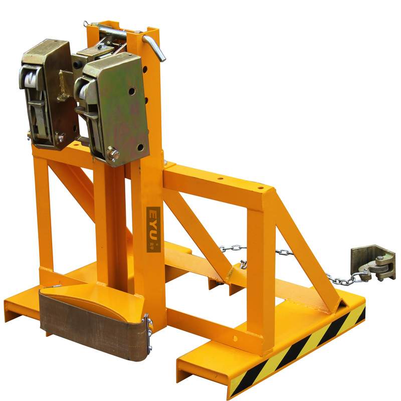 DG500B重型鹰嘴油桶夹大桶夹子叉车卸桶搬桶装桶器钢桶夹具夹抱器