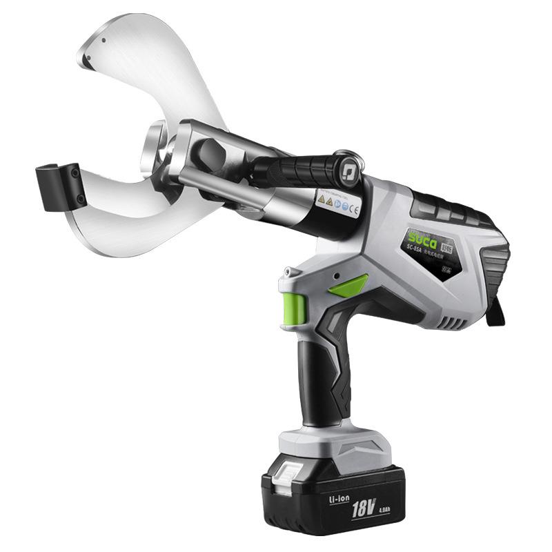 外贸液压电缆剪充电式断线钳线缆剪手持便携式电动剪线钳