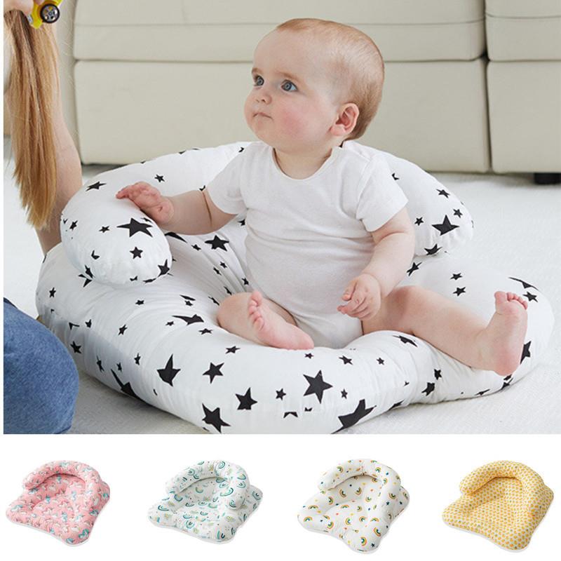热销新生儿防溢奶枕宝宝学坐枕外贸U型哺乳枕斜坡垫靠枕