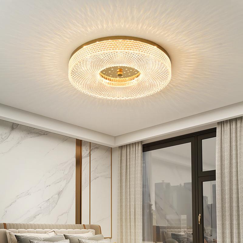 DGY卧室灯吸顶灯轻奢别墅大灯现代简约大气客厅灯圆形卧室主灯