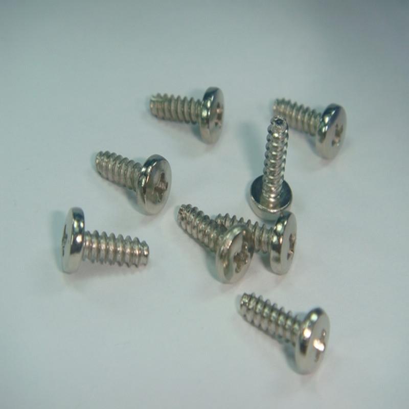 大圆头平尾自攻螺丝十字大盘头自攻螺钉BB3*12