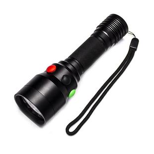 杰.德莱特公铁路检修磁力三色信号灯手电筒白红绿白红黄信号灯