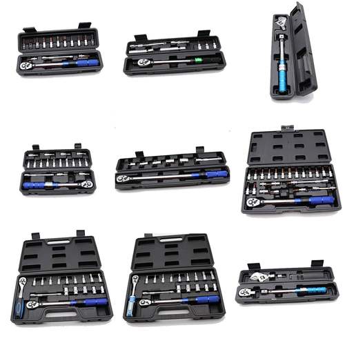 预置式扭矩扳手1/42-24N.m15件套可调扭力扳手预置力矩扳手