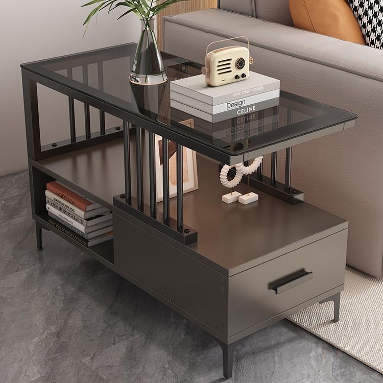 轻奢沙发边几客厅家用现代简约可移动茶几小户型角几侧边柜茶水柜