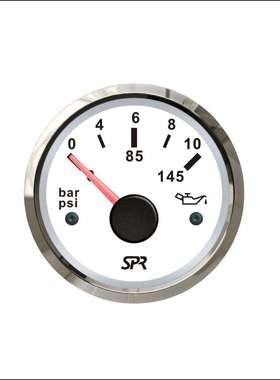 SPR 白色油压表 0-10bar JYV00048