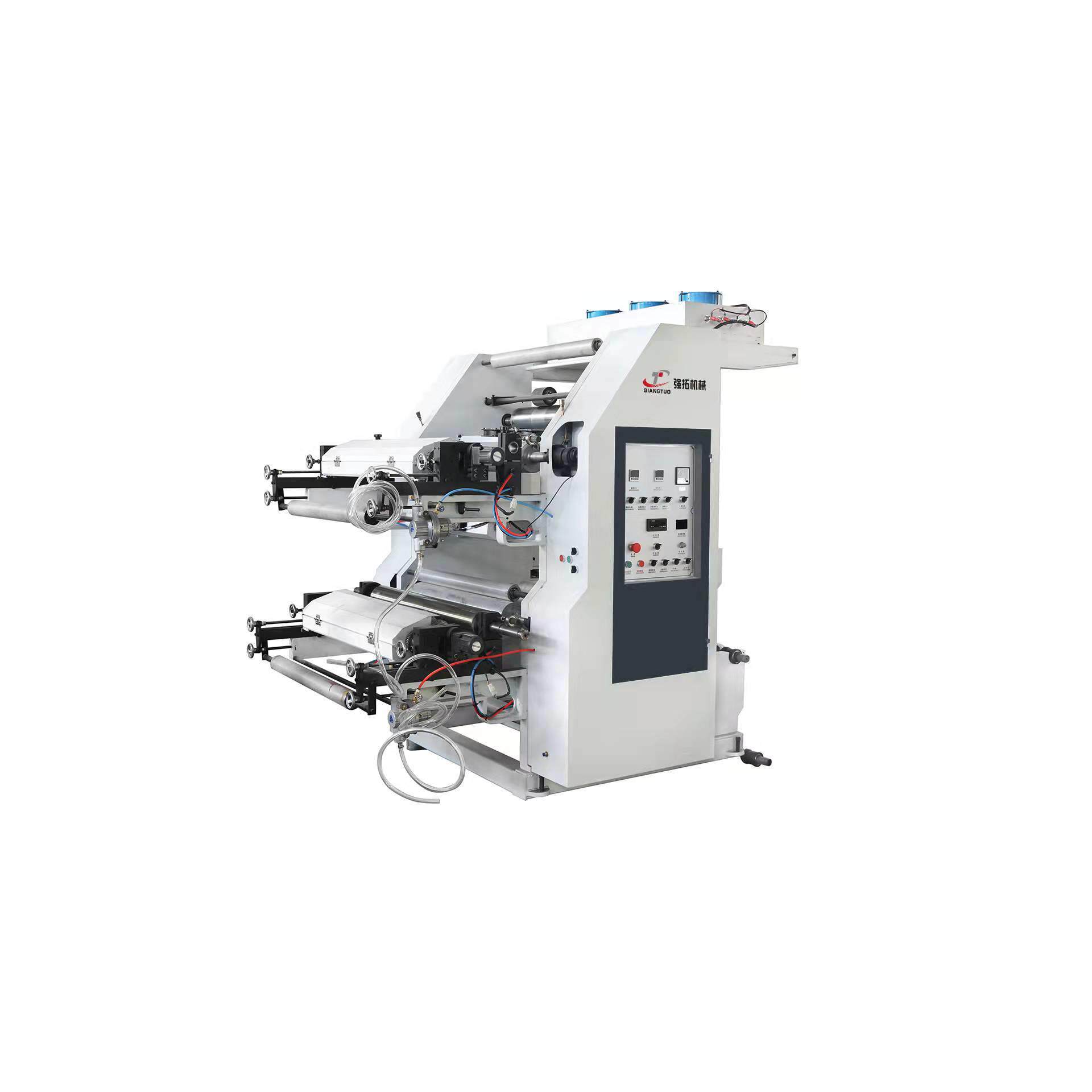 供应双色薄膜印刷机两色塑料盒印刷机2色卷筒软包装彩印机