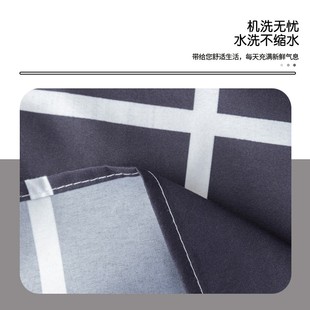 网红床单单件冬季1m5/1米8床单双人水洗棉学生宿舍简约格子秋冬男