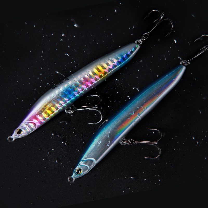 新品DNE去路亚寒战远投路亚饵沉水15克 18克铅笔翘嘴鲈鱼海鲈鱼饵