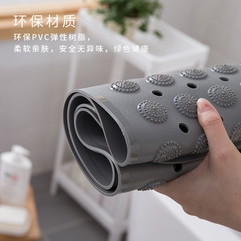 大号浴室防滑垫大淋浴房尺寸吸盘带淋浴家用洗澡卫生间地垫可防滑