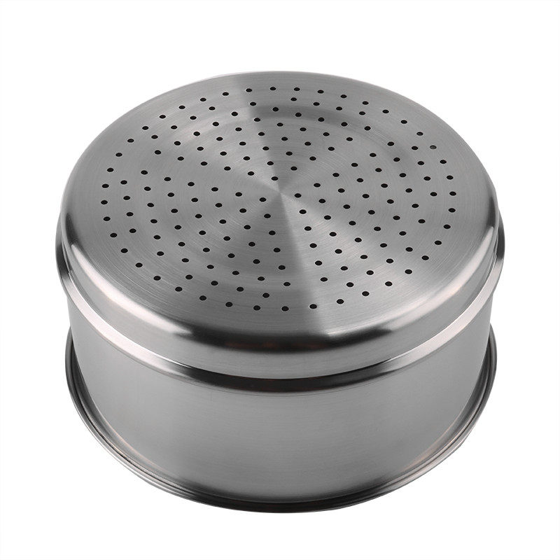 出口304不锈钢蒸笼家用蒸屉蒸锅蒸格商用多层20cm加厚