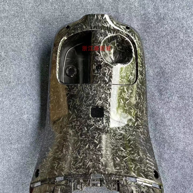 九号E黑件,工具箱前护腿碳纤维外壳水转印,E100/E200等,E系列