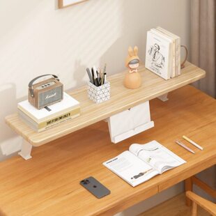 架置物架家用书桌增高学生桌面收纳架书架学习桌阅读架子加高悬挂