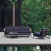 休闲酒店沙发室外天庭院沙发户外民宿露台别墅花园家具露阳光房