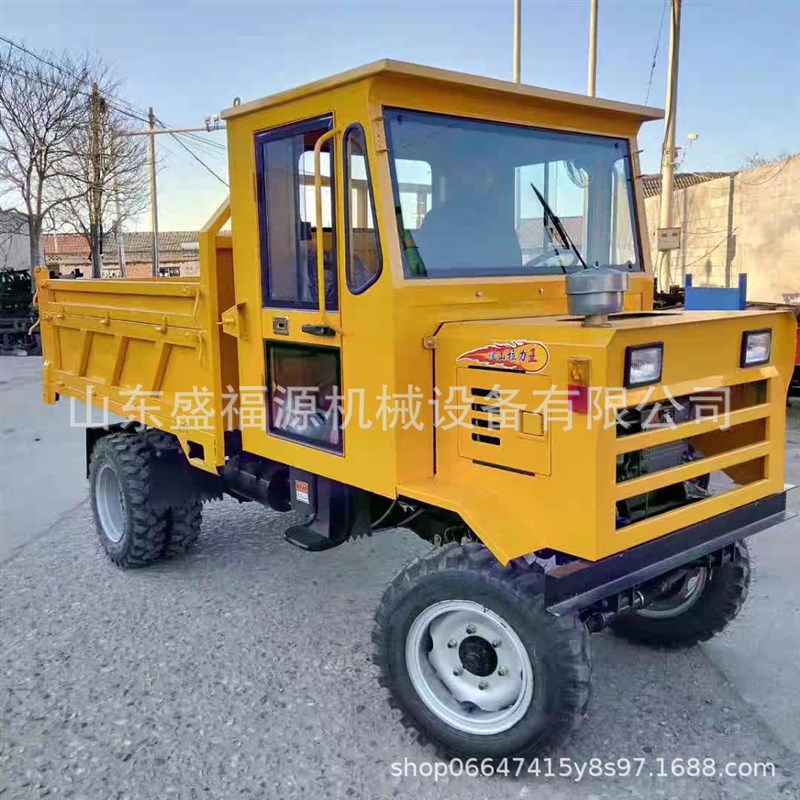 全时四驱爬山王农用运输车 28马力柴Q油机四不像拖拉机