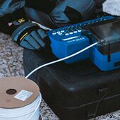 机线标线号机管热缩管标签打线号管线套管 管打码 机号号码 打印机码