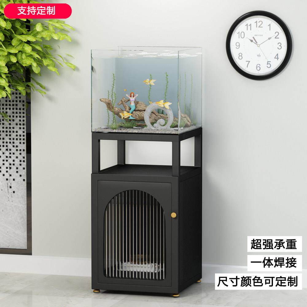 鱼缸架子鱼缸专用柜承重底座中小型铁艺水簇箱底架托架可定制柜子