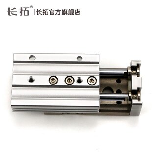 亚德客型HLQ12X20S/BS气动滑台气缸HLQ6 HLQ8 HLQ16 HLQ20 HLQ25