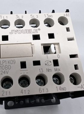 LP1K0910小型直流接触器3P+NO 9A 辅助常开 常开线圈电压 DC