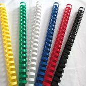 包邮 订机圆形塑料圈打孔机装 21孔A4装 装 订夹条椭圆形圈 订胶圈梳式