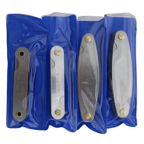 不锈钢半径规/样板R规/弧度规0.3-1.5 R1-7 R7.5-15 R15.5-25 R规