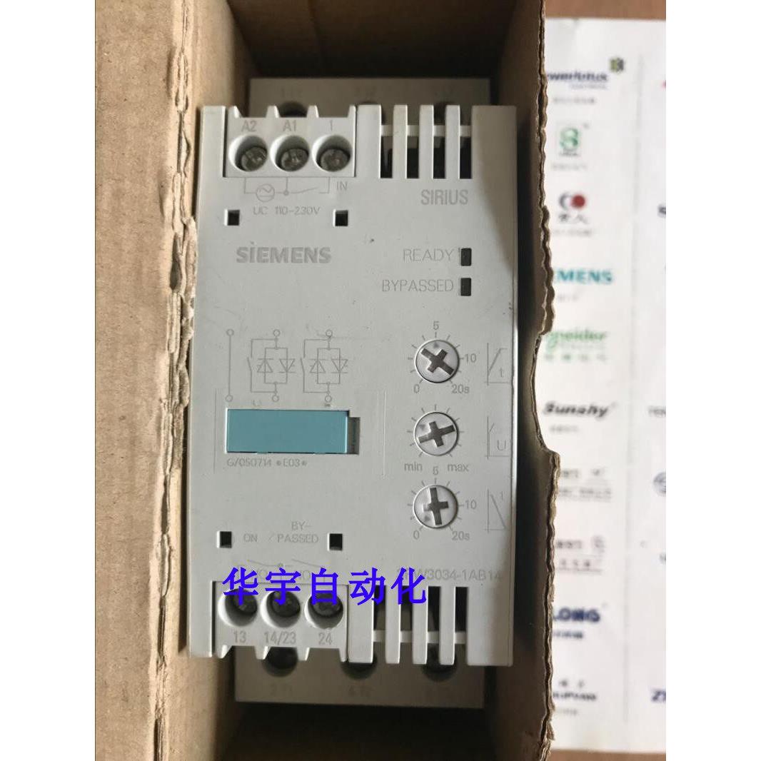 原装正品软启动器 3RW3034-1AB14 工业电器元件