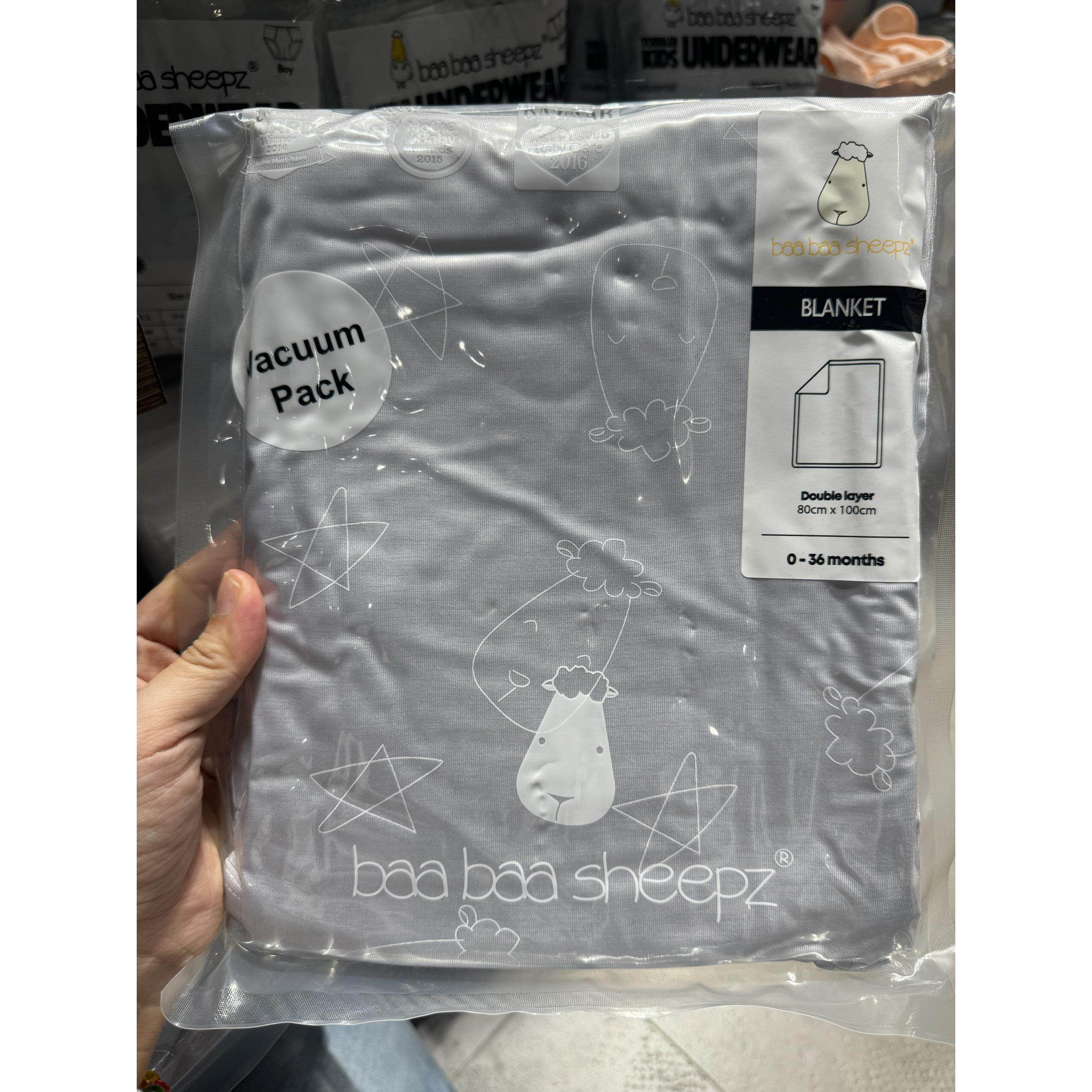 【新加坡直邮 】Baa Baa Sheepz 婴儿儿童超柔软竹纤维毛毯空调毯