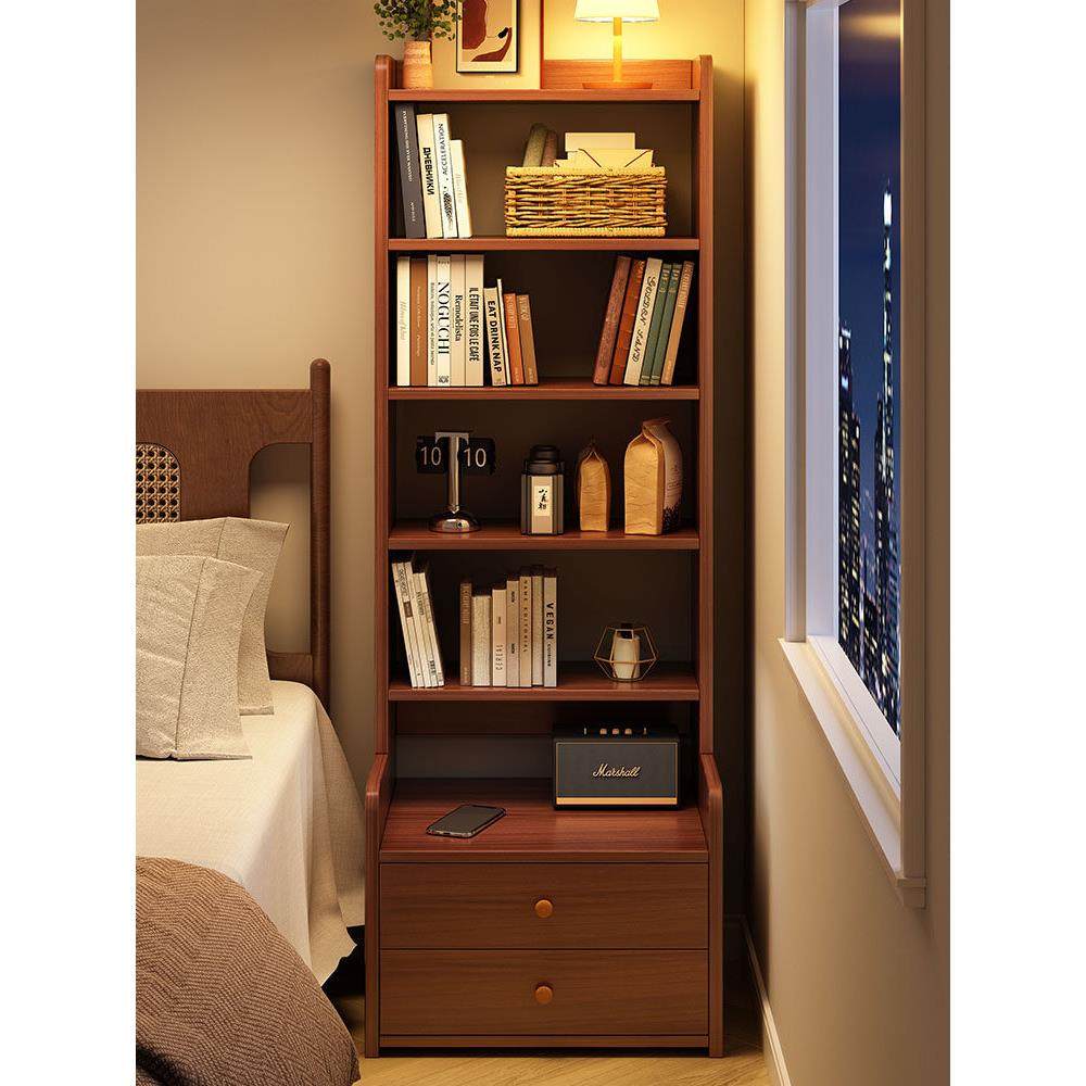 床头柜家庭卧室加高床头柜简单现代储物架多层书架储物柜储物柜,住宅家具,床头柜,淘宝优惠券,粉丝福利购,淘宝优惠卷