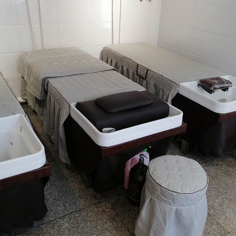 洗头床罩床单被单三件套泰式欧式美发养发按摩理疗U被罩床罩可定