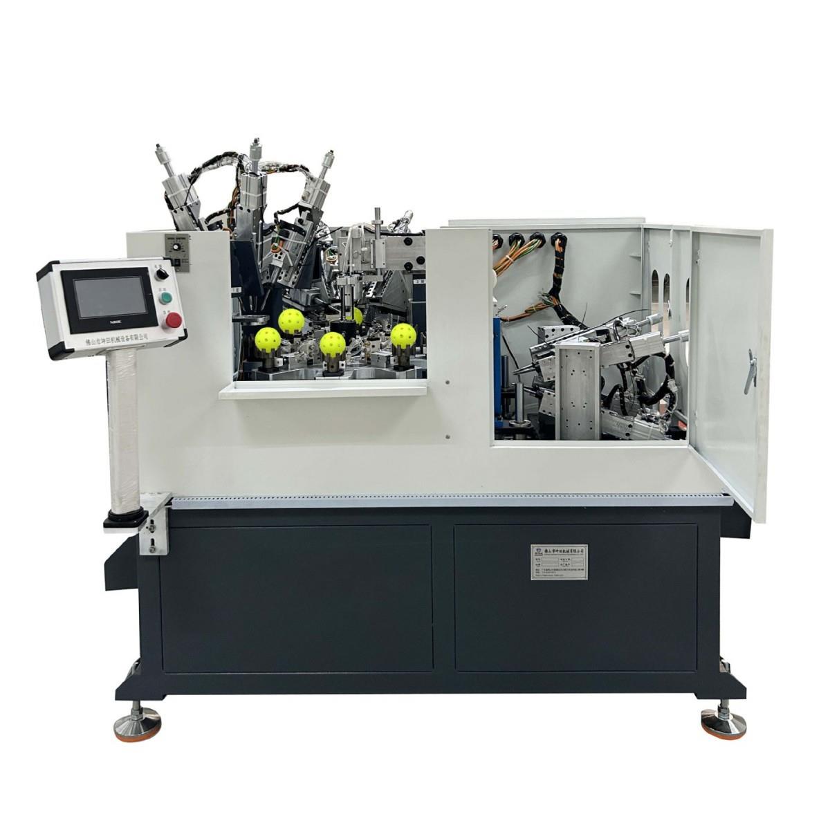 匹克球钻孔机可调节自动钻孔机多轴钻孔一体机