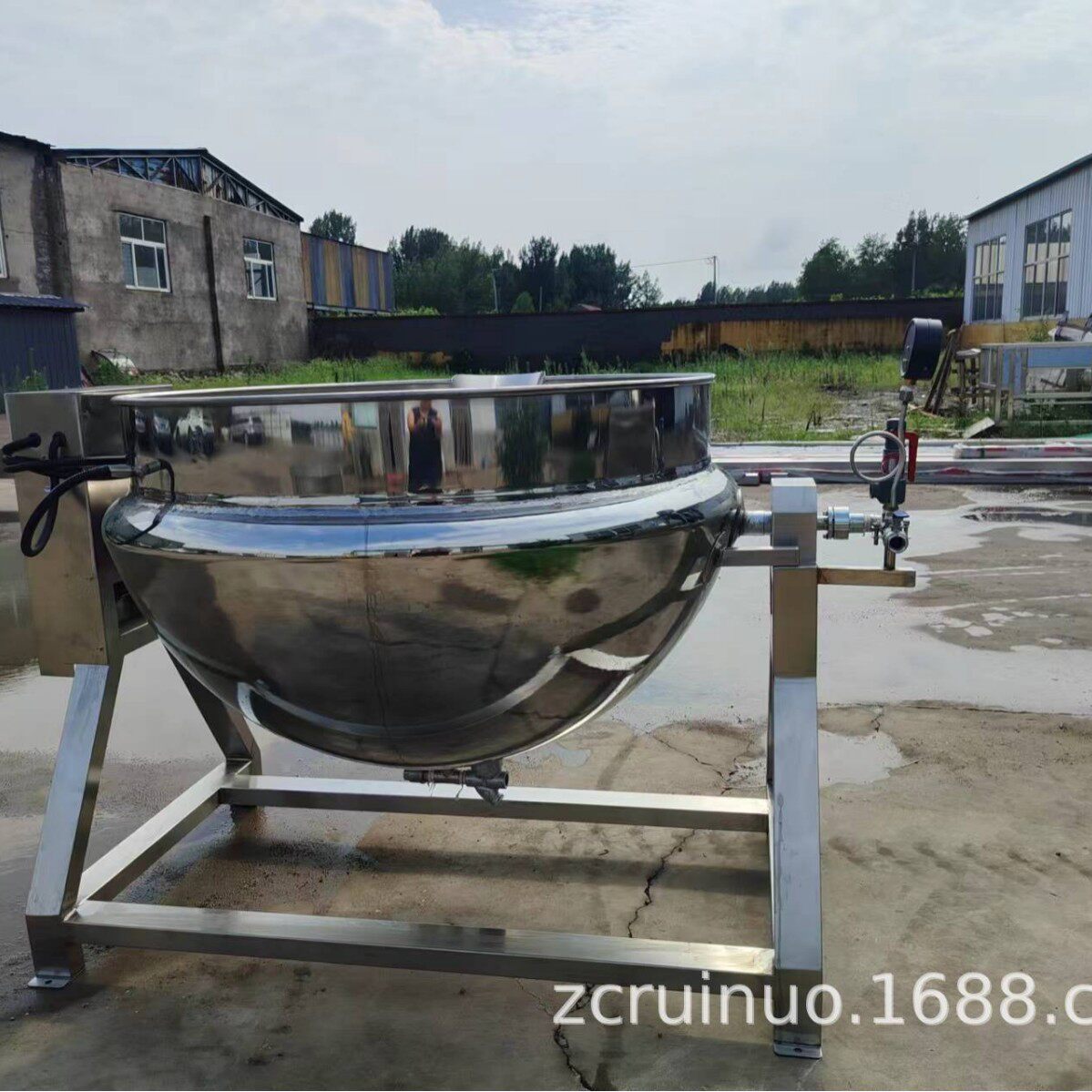 带保温加热搅拌夹层锅 椒麻鸡卤煮夹层锅 酱牛肉卤煮夹层锅厂家