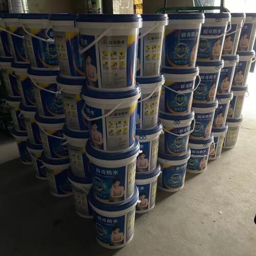 Js防水涂料欧奇聚合物水泥卫生间厨房饮水池鱼池屋面外墙防水灰色