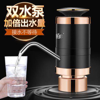 景湖电动桶装水抽水器饮水机吸水器家用上水器水桶压水器一件代发