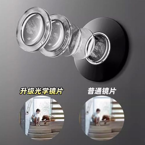 防盗门高清猫眼门镜通用堵孔二合一门铃家用猫眼摄像头监控防盗器