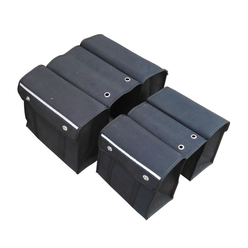 边箱黑色帆布袋大容量摩托车驮包骑行包送货员电动车快递员马鞍包