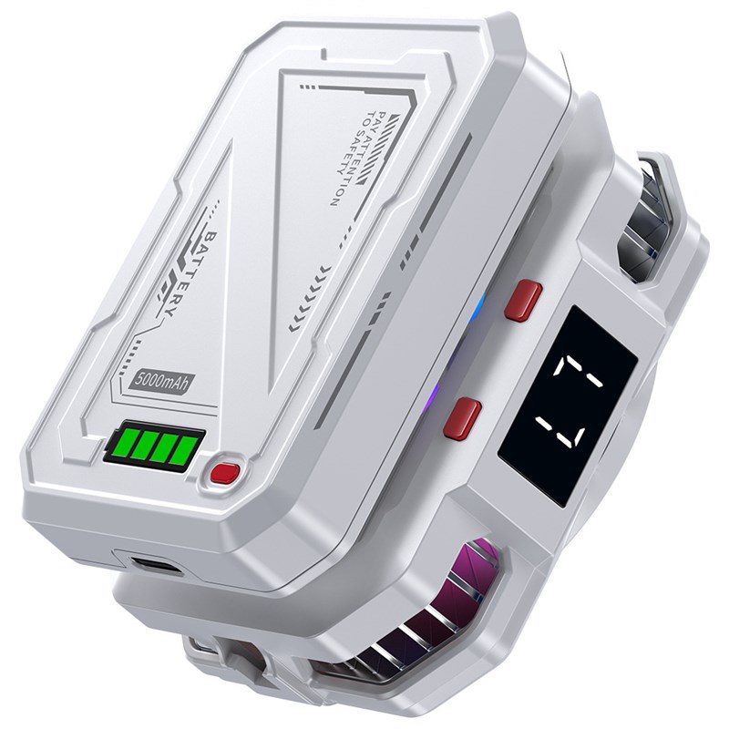 不插电无线充电带电池手机散热器磁吸制冷半导体降温神器背夹风扇