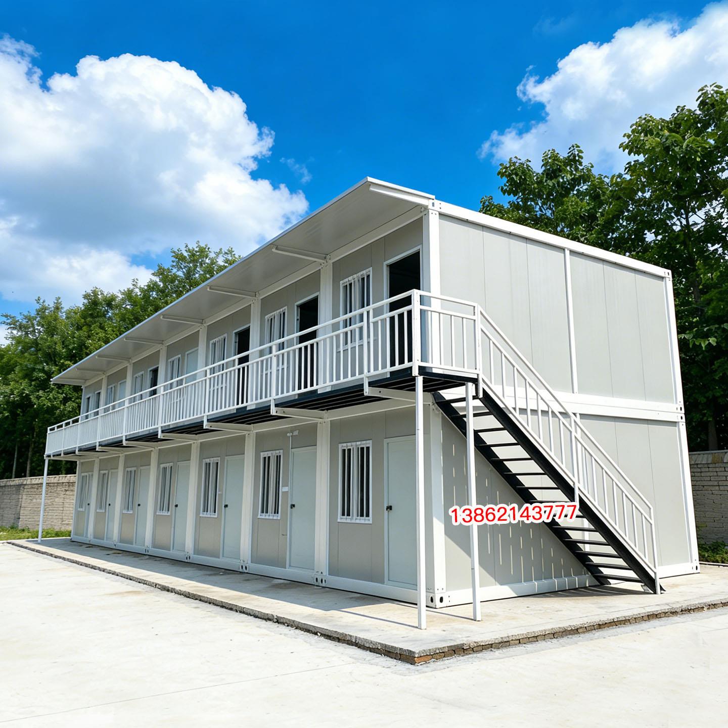 集装箱移动房活动板房米住人集装箱活动房简易拆卸组装可带卫生间